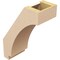 Ekena Millwork 5-inch W x 10-inch D x 14-inch H Imperial Rough Cedar Woodgrain TimberThane Knee Brace, Primed BRCUR05X10X14IMPRCPR - alternate 3